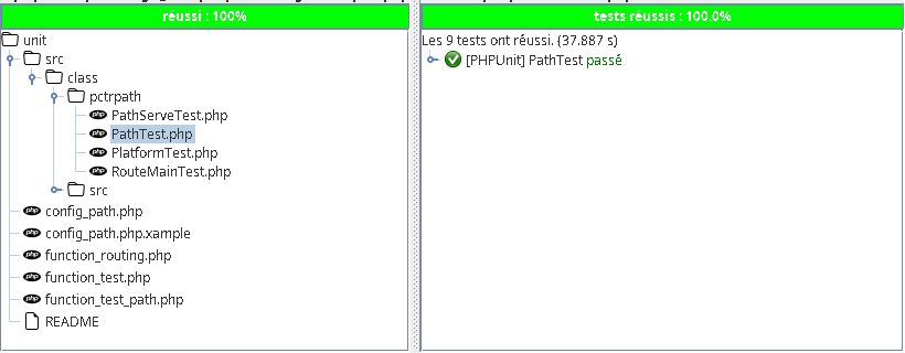 test unit path